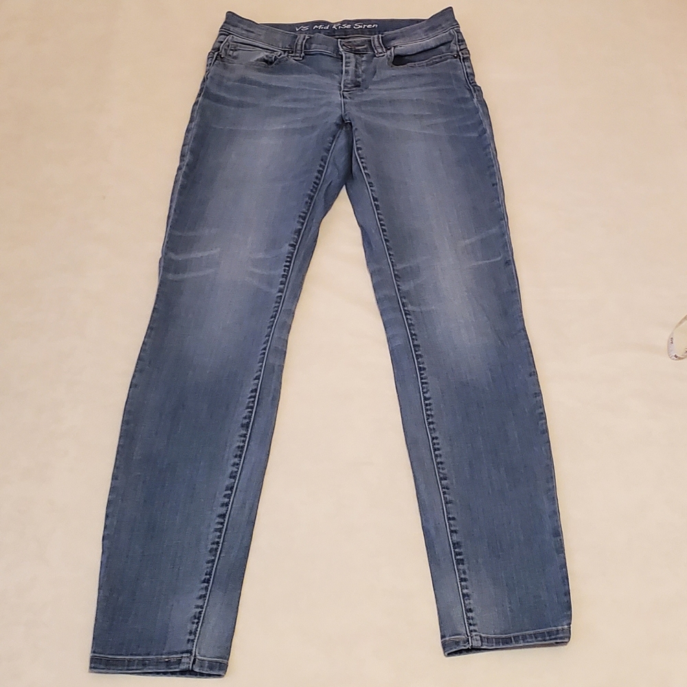 Victoria's Secret 2 Vintage Y2K Denim Mid Rise Siren Skinny Jeans